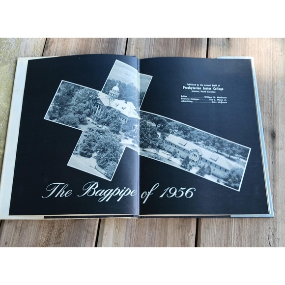 Vintage Yearbook 1956 Presbyterian Junior College - Picture 5 of 10